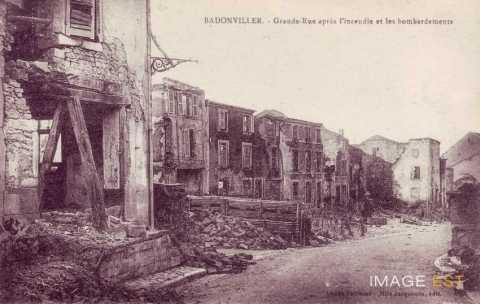 Grande rue (Badonviller)