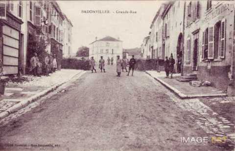 Grande rue (Badonviller)