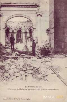Eglise en ruines (Badonviller)