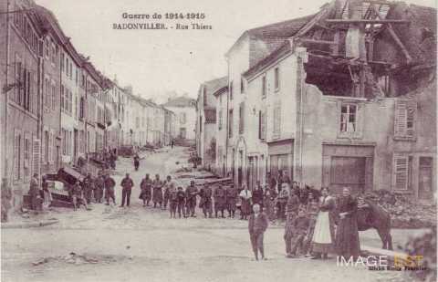 Rue Thiers (Badonviller)