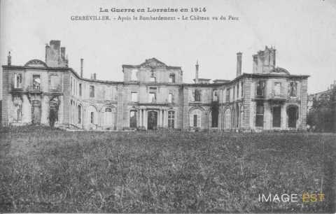 Château en ruines (Gerbéviller)