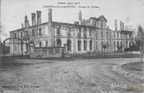 Château en ruines (Gerbéviller)