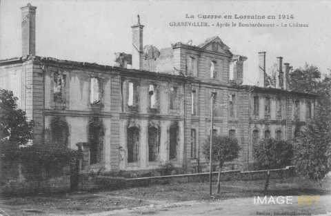 Château en ruines (Gerbéviller)