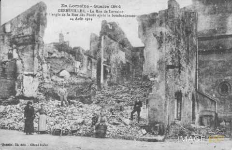 Maisons en ruines (Gerbéviller)