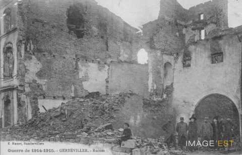 Maisons en ruines (Gerbéviller)
