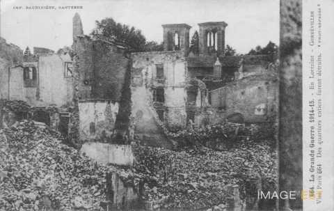 Maisons en ruines (Gerbéviller)