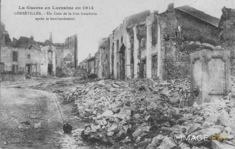 Rue Gambetta (Gerbéviller)