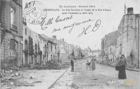 Rue Gambetta (Gerbéviller)