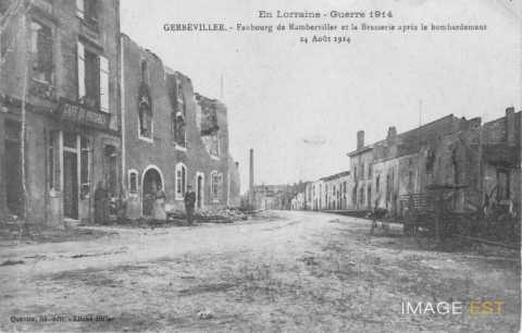Faubourg de Rambervillers (Gerbéviller)