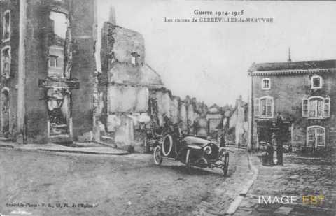 Maisons en ruines (Gerbéviller)