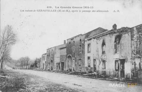 Maisons en ruines (Gerbéviller)