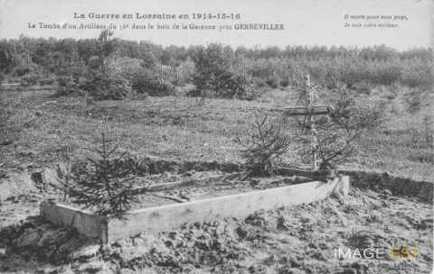 Tombe militaire (Gerbéviller)