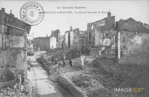 Rue de Lorraine (Gerbéviller)