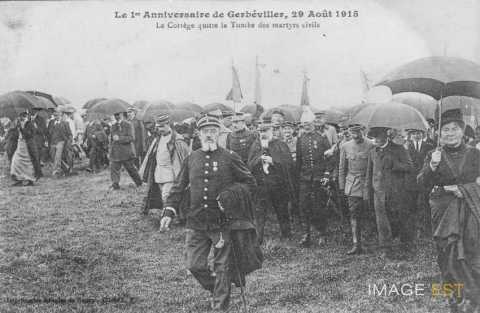 Cérémonie commémorative (Gerbéviller)