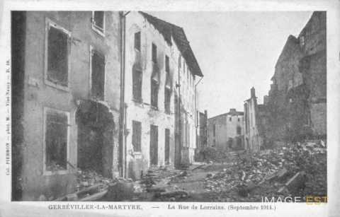 Rue de Lorraine (Gerbéviller)