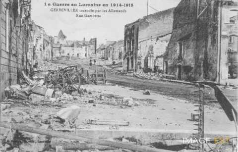 Rue Gambetta (Gerbéviller)