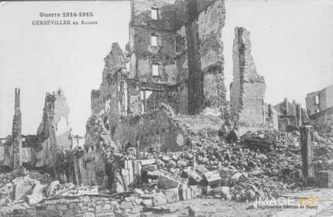 Maisons en ruines (Gerbéviller)