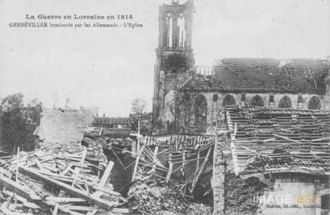 Eglise Saint-Pierre en ruines (Gerbéviller)