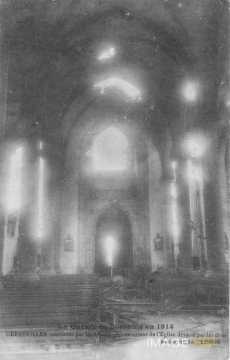 Eglise Saint-Pierre en ruines (Gerbéviller)