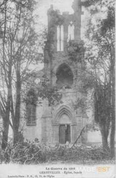 Eglise Saint-Pierre en ruines (Gerbéviller)