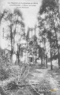 Eglise Saint-Pierre en ruines (Gerbéviller)