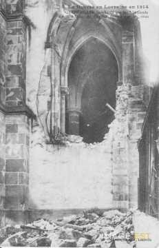 Eglise Saint-Pierre en ruines (Gerbéviller)