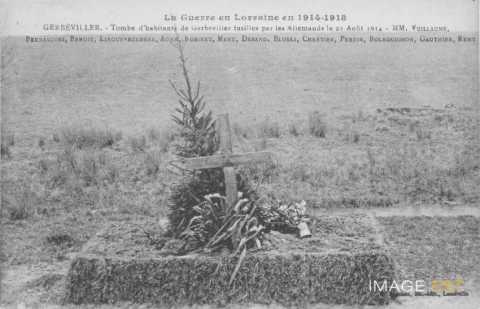 Tombe de victimes civiles (Gerbéviller)
