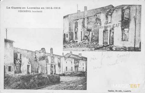 Hériménil en ruines (Meurthe-et-Moselle)