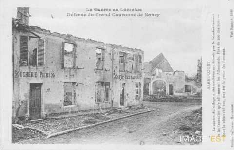Haraucourt en ruines (Meurthe-et-Moselle)