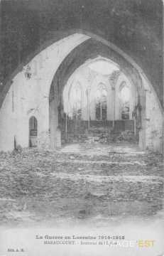 Eglise en ruines (Haraucourt)