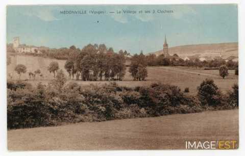 Le village et ses 3 clochers (Médonville)