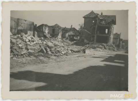 Maisons détruites (Épinal)