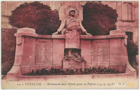 Monument aux morts (Vézelise )