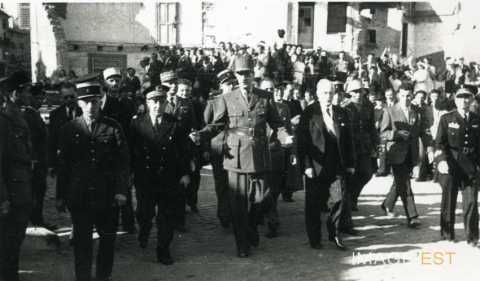 Arrivée du général de Gaulle (Épinal)
