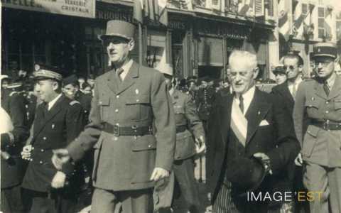 Arrivée du général de Gaulle (Épinal)
