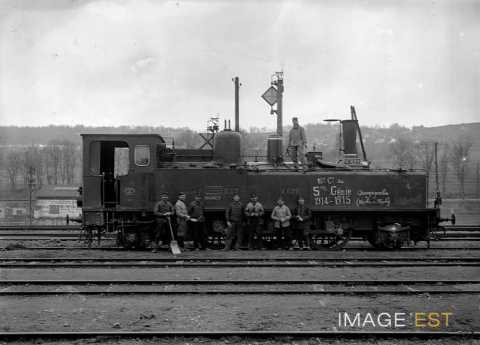 Locomotive à vapeur (Champigneulles ?)
