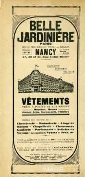 La Belle Jardinière, rue Saint-Dizier (Nancy)