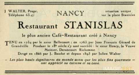 Restaurant Stanislas (Nancy)