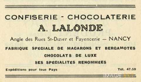 Chocolaterie Lalonde (Nancy)