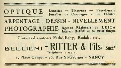 Maison Bellieni - Ritter & Fils Succ (Nancy)