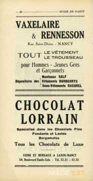 Chocolat Lorrain
