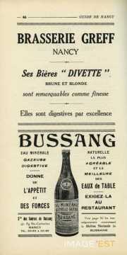 Brasserie Greff et Eau de Bussang