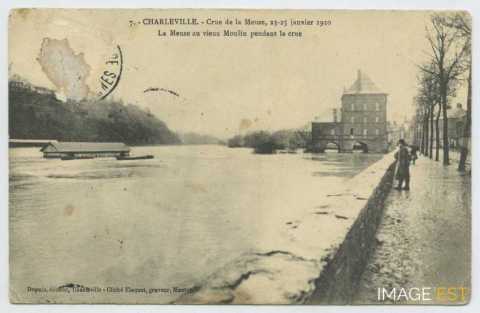 Crue de la Meuse (Charleville-Mézières)