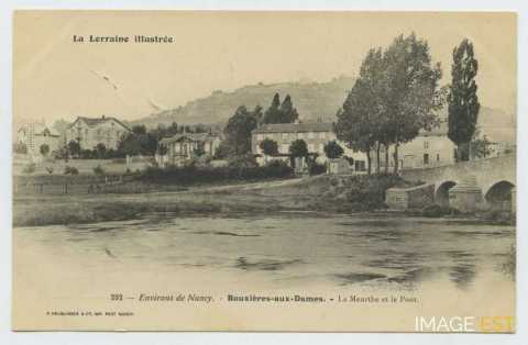 La Meurthe et le pont (Bouxières-aux-Dames)