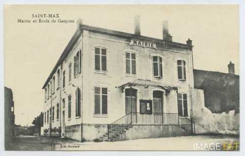 Mairie et École de garçons (Saint-Max)