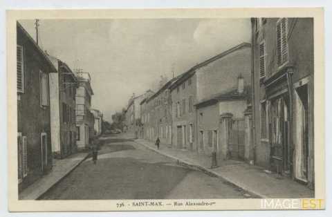 Rue Alexandre Ier (Saint-Max)