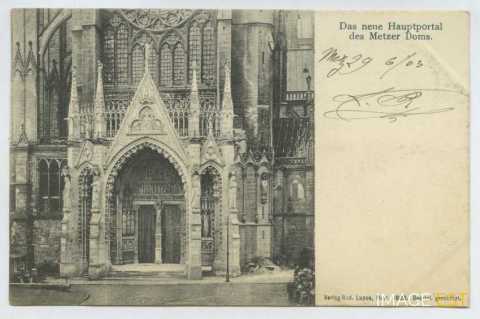 Nouveau portail de la cathédrale Saint-Étienne (Metz)