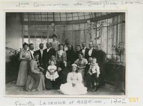 Familles Lacanne et Aubrion (Réhon)