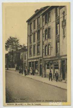 La rue de Longwy (Réhon)