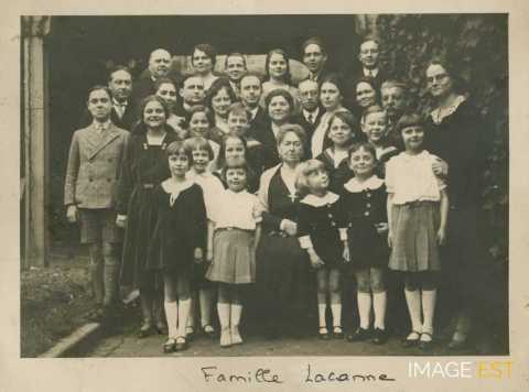 Famille Lacanne (Réhon)